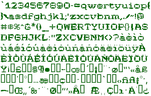 Character Set